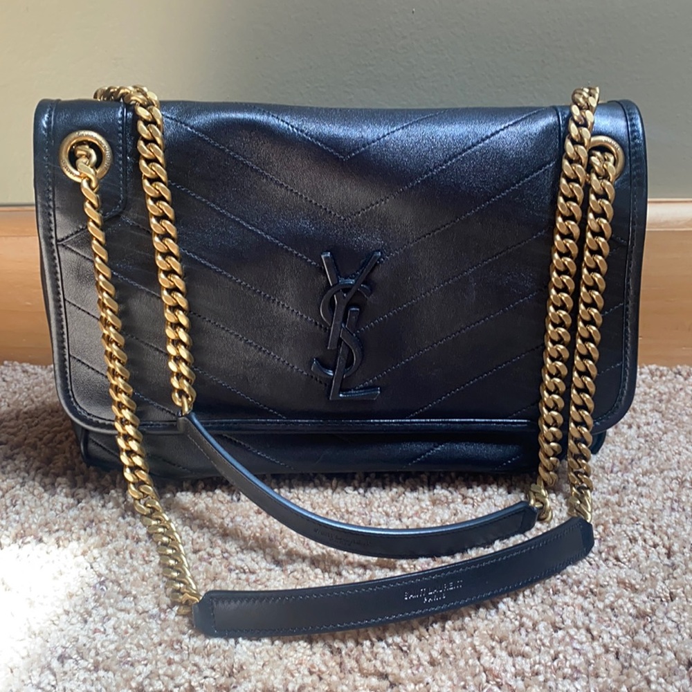 Saint Laurent Medium Niki Leather Bag